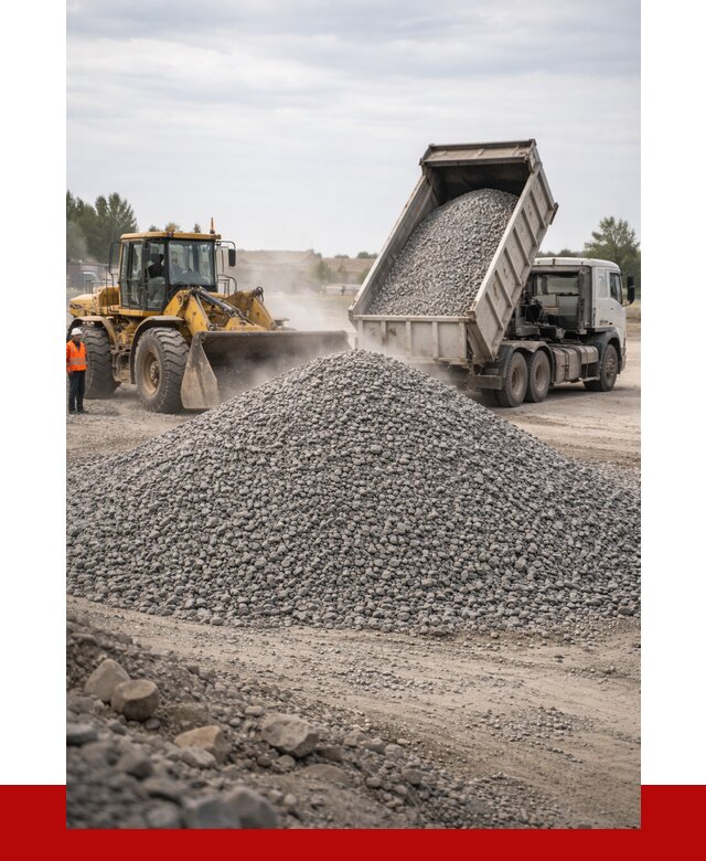 Купить щебень с доставкой в Тамбове от 2539 руб. | ПРОНЕРУДТмб
