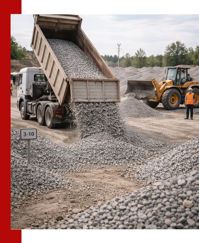 Гранитный щебень фракции 3–10: доставка и продажа в Тамбове