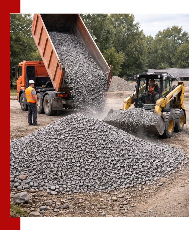 Купить гранитный щебень фракции 5–10 в Тамбове с доставкой