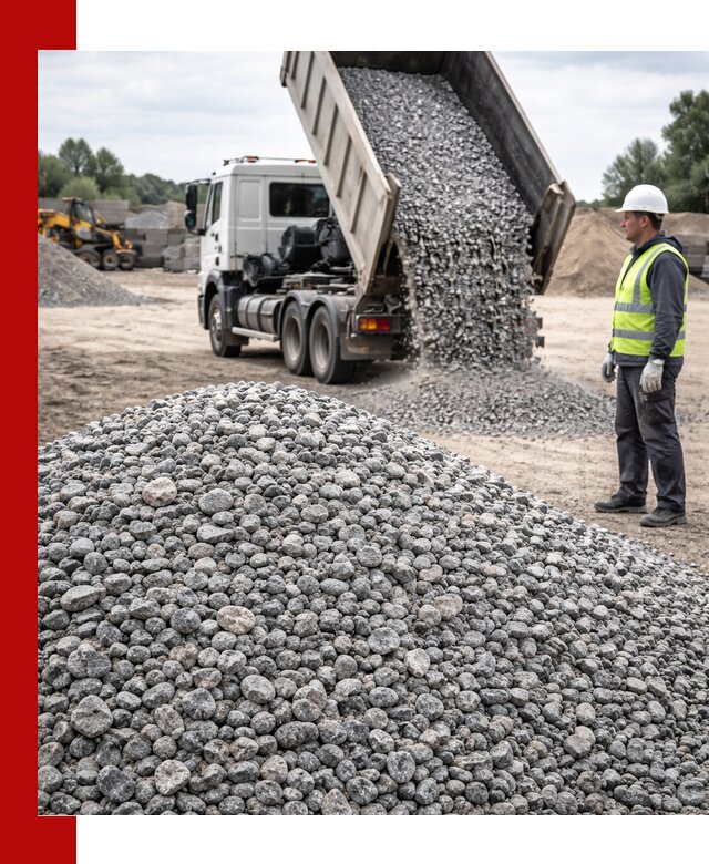 Доставка и продажа гранитного щебня фракции 5-20 в Тамбове