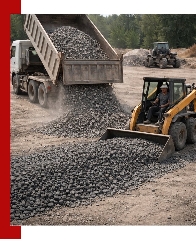 Гранитный щебень фракция 40-70 с доставкой в Тамбове