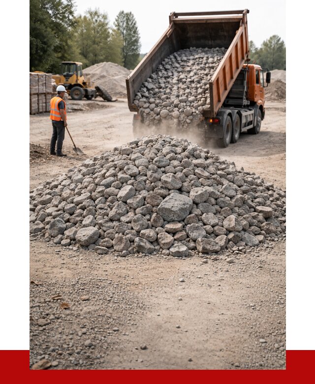 Гранитный щебень фракция 70-150 в Тамбове от 1675 | ПРОНЕРУДТмб