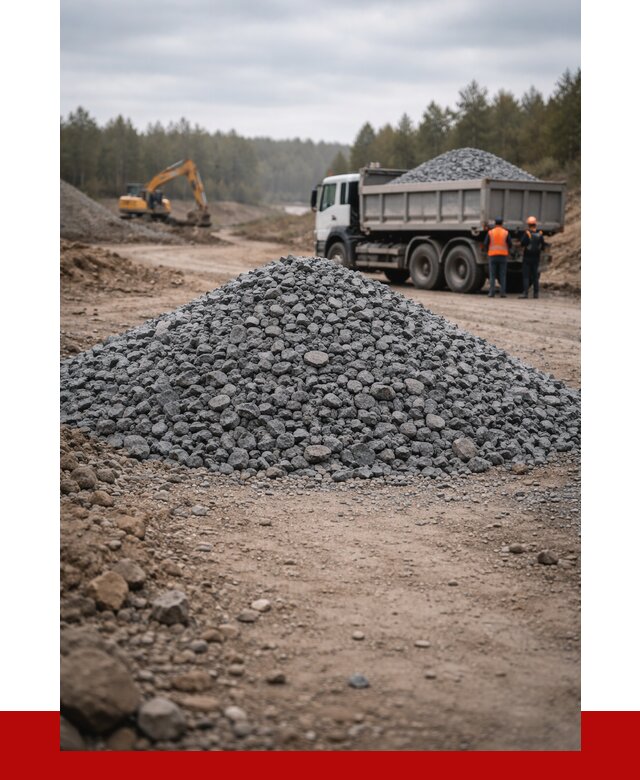 Щебень габбро диабаз фракция 40-70 в Тамбове от 2234 р-ПРОНЕРУДТмб