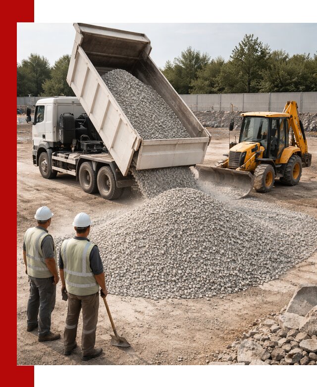 Купить известняковый щебень фракции 5–10 мм с доставкой в Тамбове