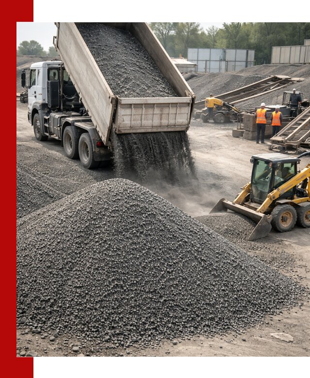 Вторичный щебень фракция 0–5 с доставкой в Тамбове