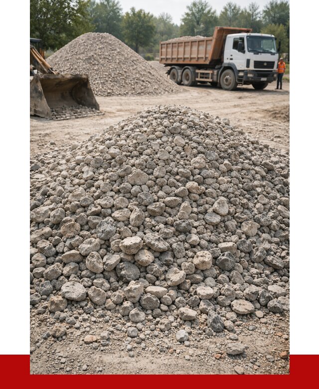 Вторичный щебень фракция 20-40 в Тамбове от 2234 р ПРОНЕРУДТмб