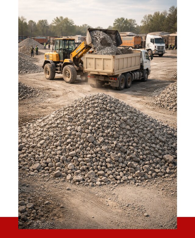 Вторичный щебень фракция 40-70 в Тамбове от 1767 р, ПРОНЕРУДТмб