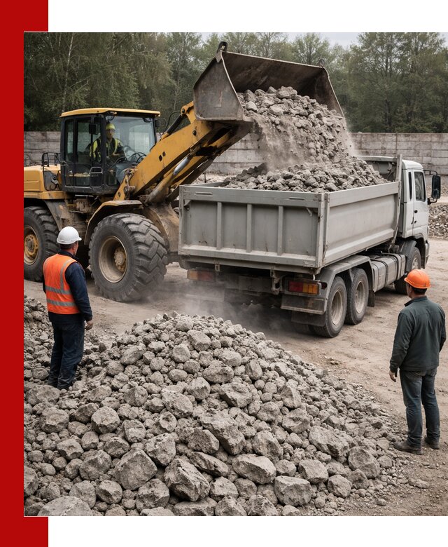 Вторичный щебень фракция 70–150 в Тамбове с доставкой