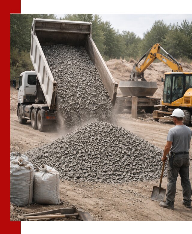 Доставка и продажа бетонного щебня в Тамбове