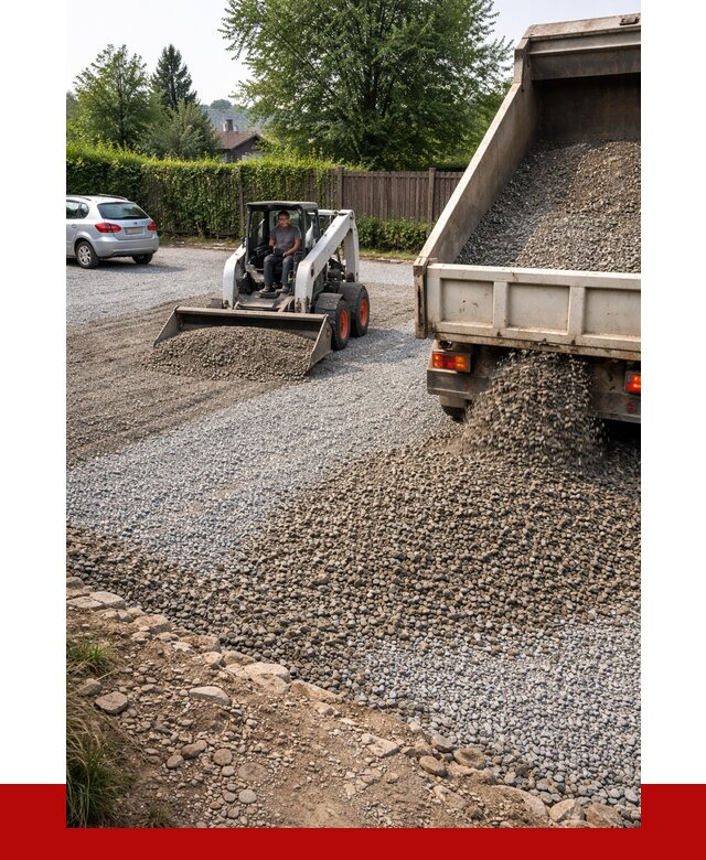 Щебень для парковки в Тамбове с доставкой от 1218 р.| ПРОНЕРУДТмб