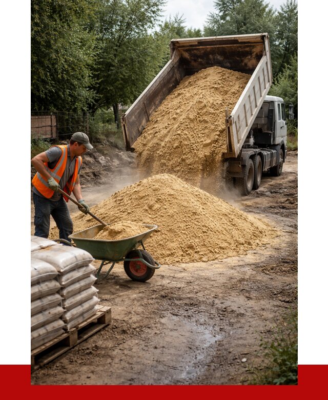 Купить песок с доставкой в Тамбове от 1828 р. | ПРОНЕРУДТмб