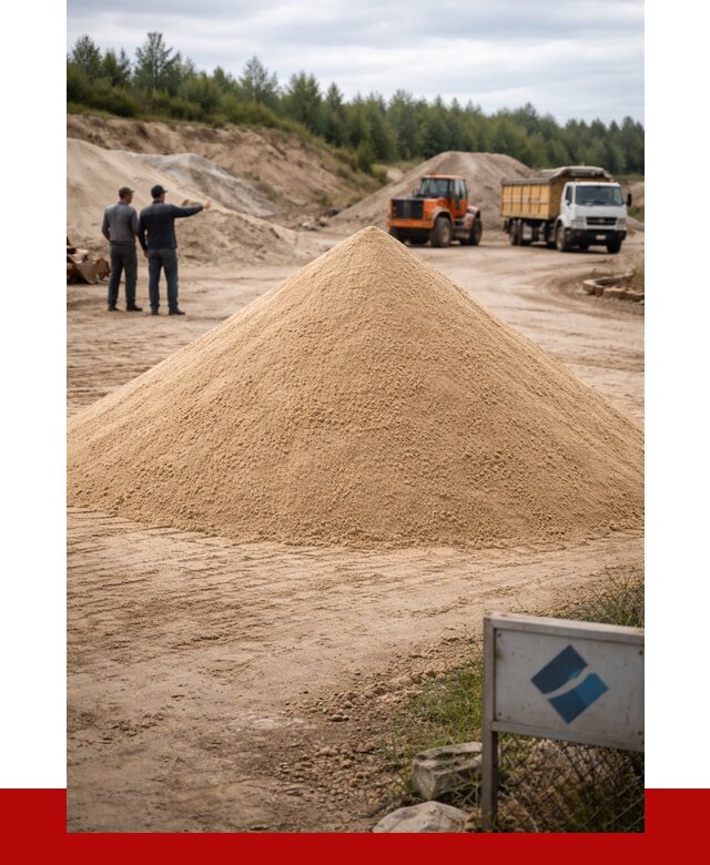 Карьерный песок навалом в Тамбове от 1828 р. | ПРОНЕРУДТмб