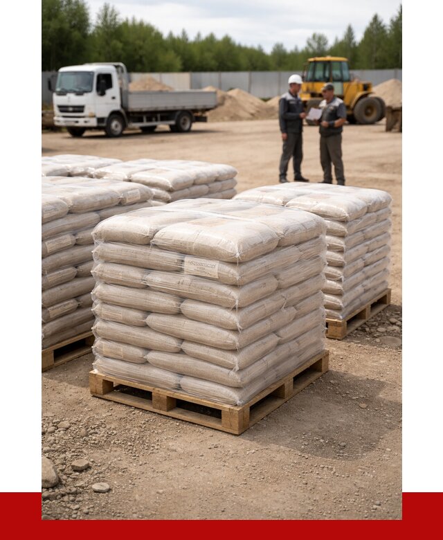 Карьерный песок в мешках в Тамбове от 1218 р. - ПРОНЕРУДТмб