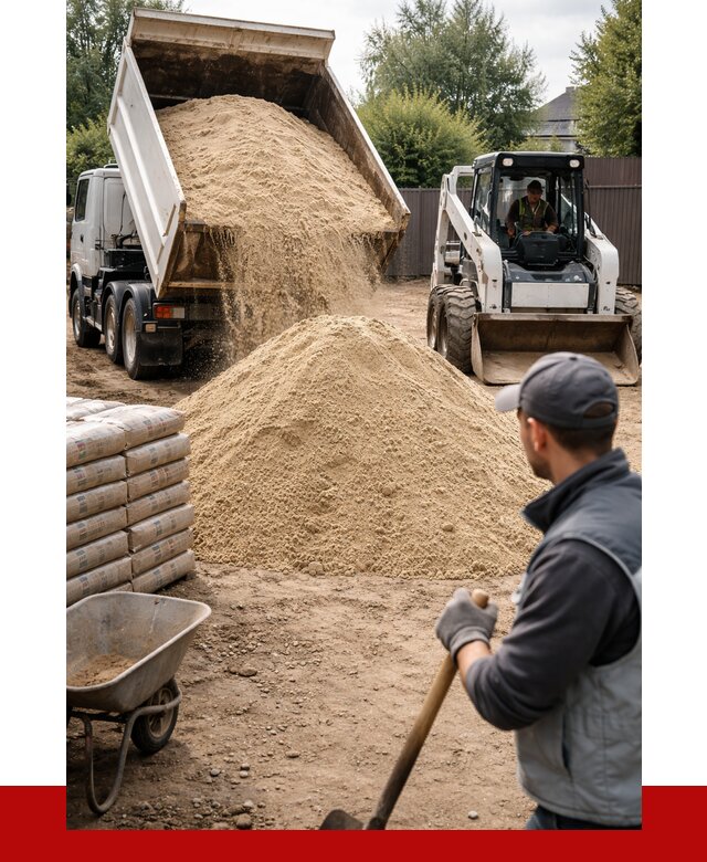 Мытый речной песок с доставкой в Тамбове от 1472 р. | ПРОНЕРУДТмб