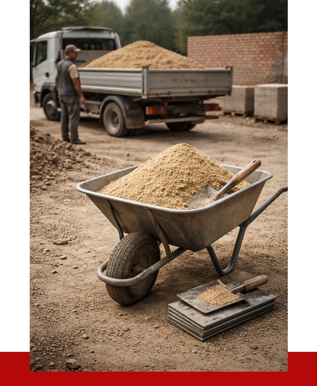 Песок для кладки в Тамбове с доставкой от 2234 р. | ПРОНЕРУДТмб