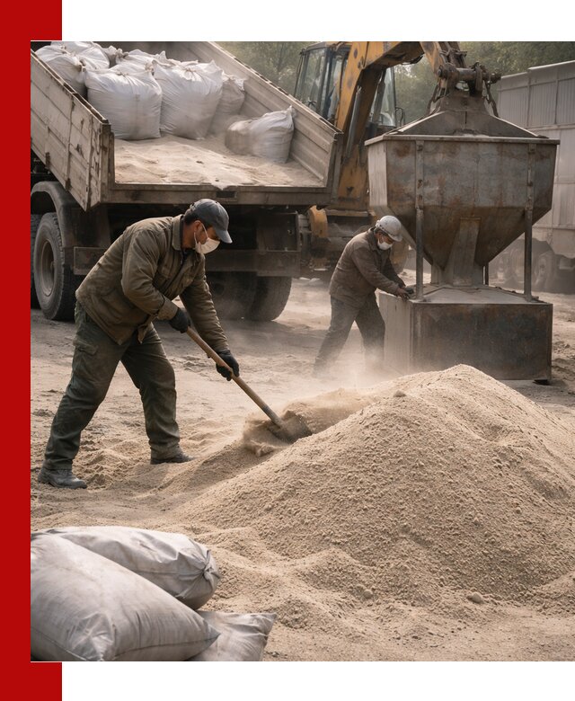 Кварцевый песок для пескоструя в Тамбове — доставка и качество