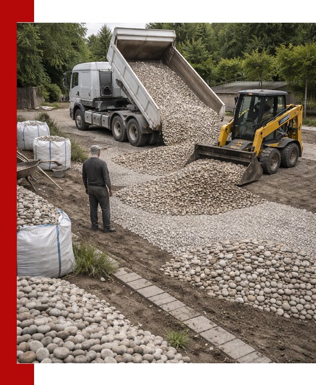 Доставка морской гальки оптом и в розницу в Тамбове
