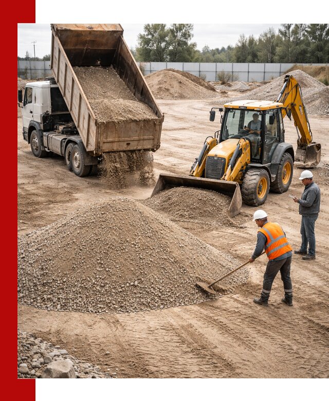 Поставка и доставка ПГС С4 в мешках и самосвалах в Тамбове