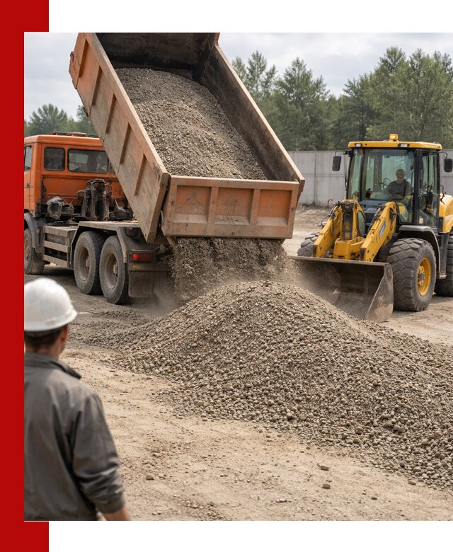 Доставка щпс С8 самосвалами в Тамбове от производителя