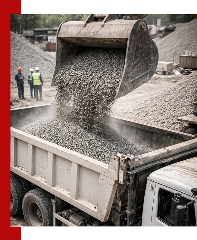 Отсев и крошка для строительства и дорожных работ в Тамбове