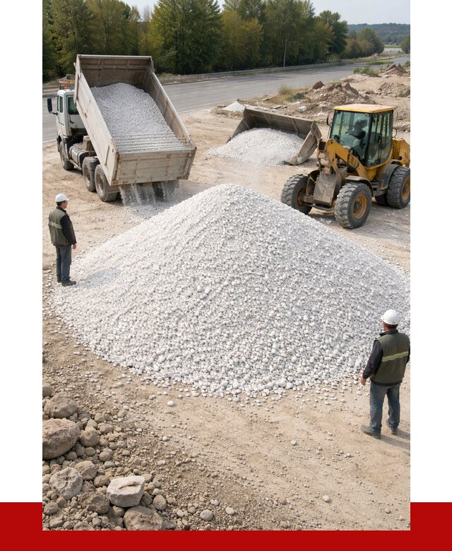 Белая мраморная крошка в Тамбове от 4265 р. с доставкой | ПРОНЕРУДТмб