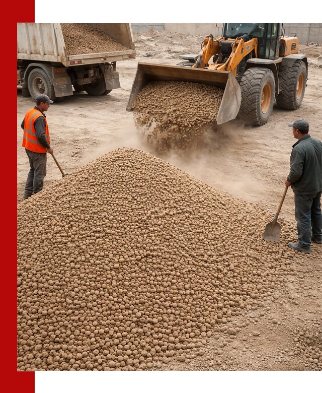 Керамзит фракция 10-20 с доставкой в Тамбове