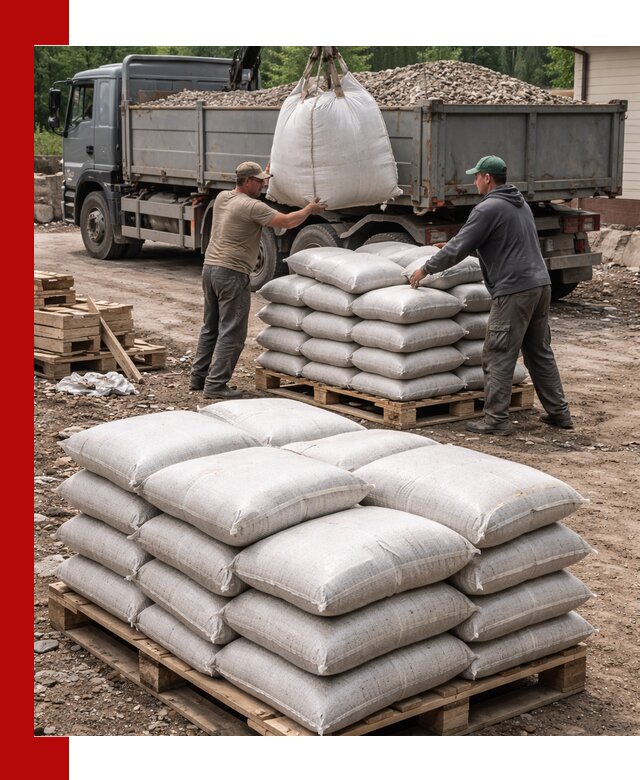 Керамзит в мешках с доставкой в Тамбове от компании-поставщика