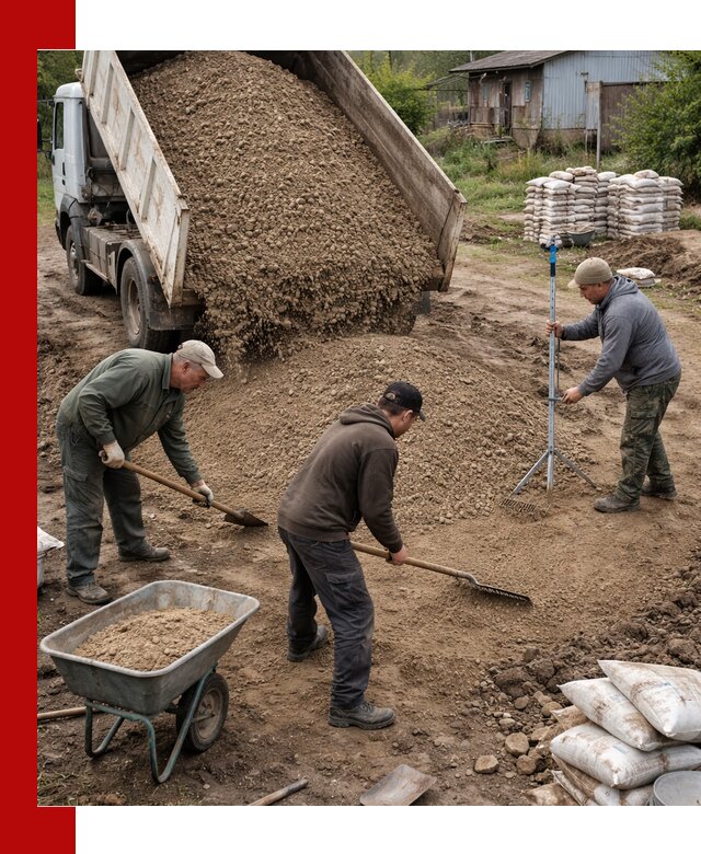Керамзитовый песок с доставкой в Тамбове оптом и в розницу