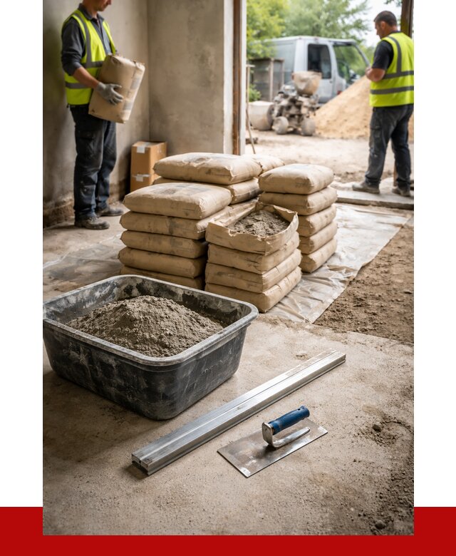 Купить сухую смесь для стяжки в Тамбове от 4569 р. | ПРОНЕРУДТмб