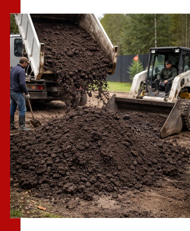 Плодородный грунт с доставкой в Тамбове для садов и огородов