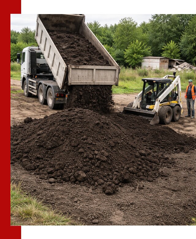 Поставка плодородной земли с доставкой самосвалом в Тамбове