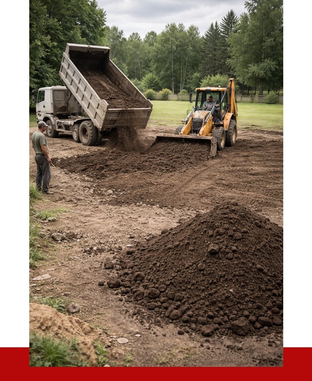 Грунт для выравнивания участка в Тамбове от 1218 р. | ПРОНЕРУДТмб