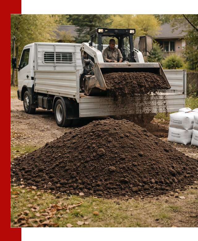 Доставка садовой земли в больших объёмах в Тамбове