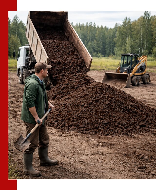 Купить верховой торф с доставкой в Тамбове для садоводства и растений