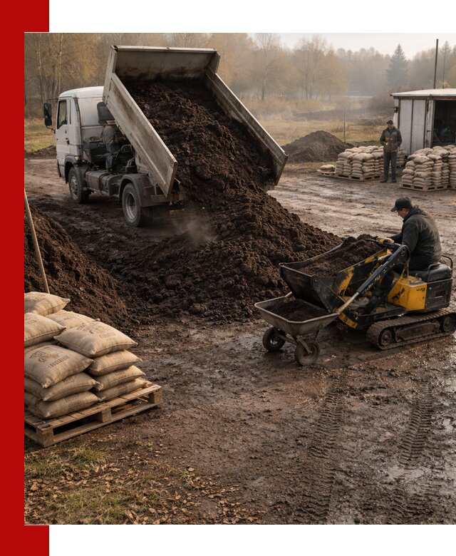 Кислый торф в доставке по выгодным ценам в Тамбове