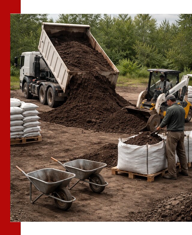 Доставка и продажа торфогрунта в Тамбове оптом и в розницу