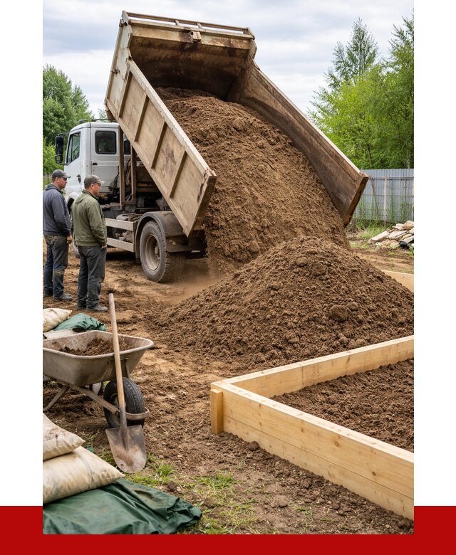 Торфо песчаная смесь в Тамбове с доставкой от 1878 р. | ПРОНЕРУДТмб
