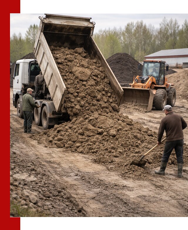 Доставка глин и суглинков в Тамбове оптом и вкрай