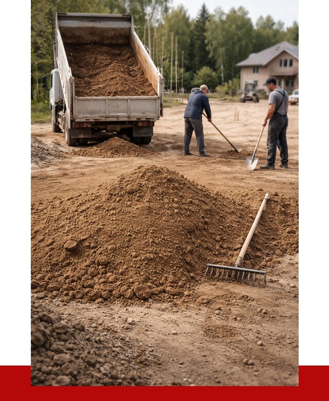 Суглинок для планировки в Тамбове с доставкой от 4265 р. | ПРОНЕРУДТмб