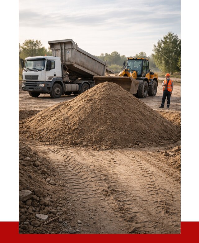 Купить песчаный грунт с доставкой в Тамбове от 4265 р. | ПРОНЕРУДТмб