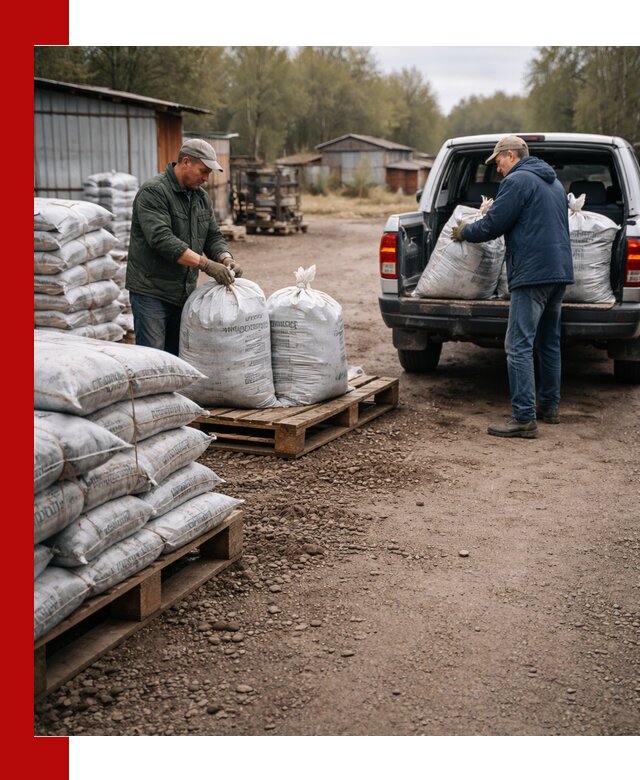 Купить конский навоз в мешках с доставкой в Тамбове