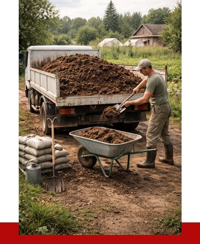 Купить коровий навоз с доставкой в Тамбове от 1828 р. | ПРОНЕРУДТмб