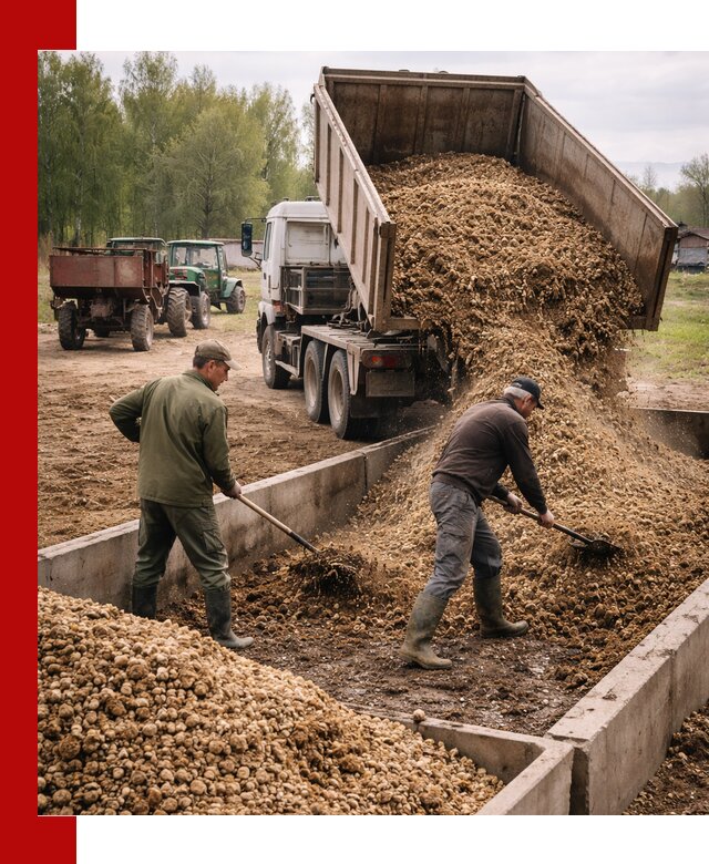 Куриный помет с доставкой в Тамбове оптом и в розницу