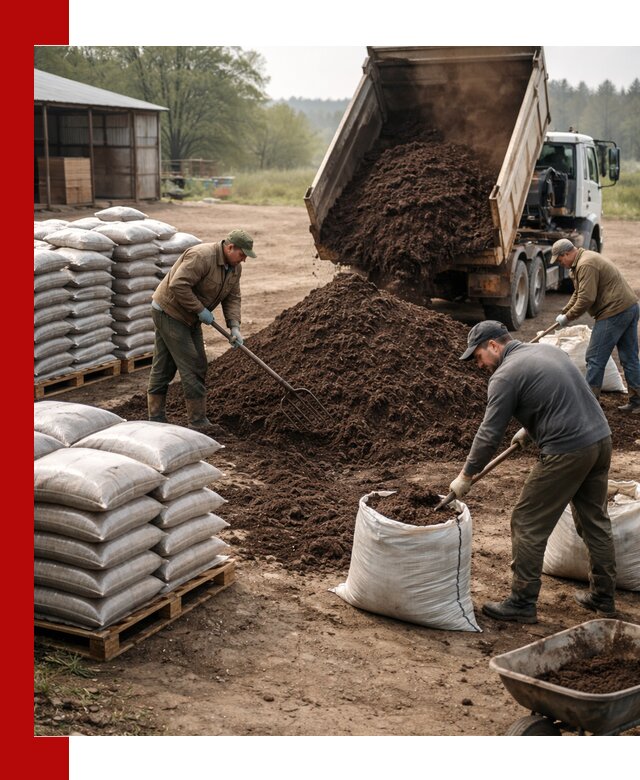 Доставка компоста оптом и в розницу в Тамбове