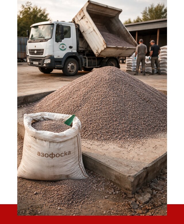 Купить азофоска в Тамбове с доставкой от 1218 р. за куб | ПРОНЕРУДТмб