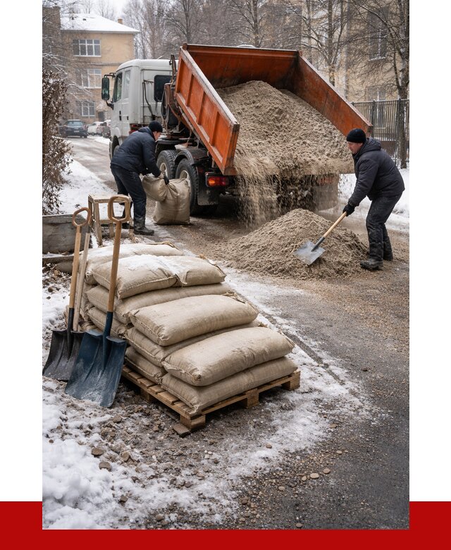 Противогололедные материалы оптом в Тамбове от 4265 р. | ПРОНЕРУДТмб