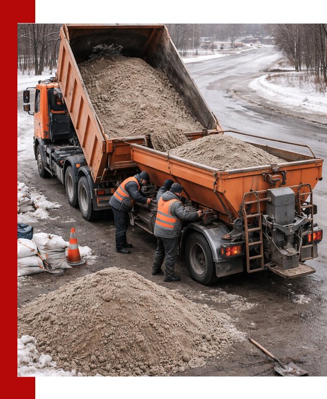 Поставка и вывоз пескосоля в Тамбове оптом и в розницу