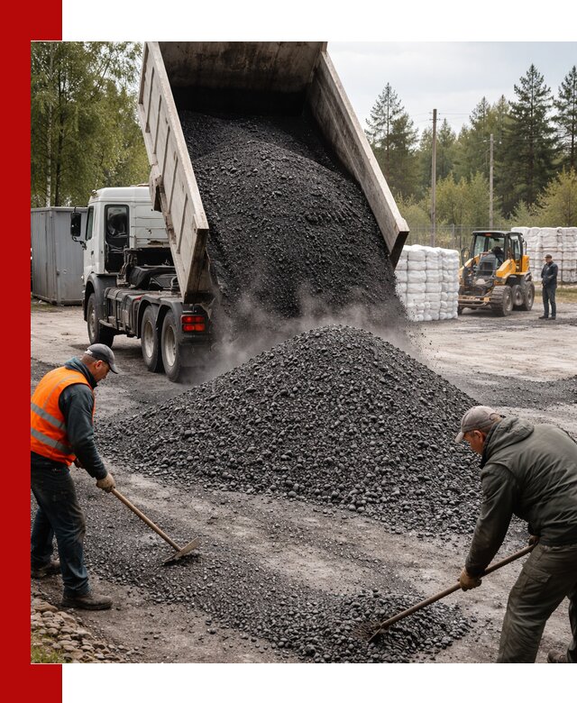 Доставка и продажа асфальтного гранулята в Тамбове