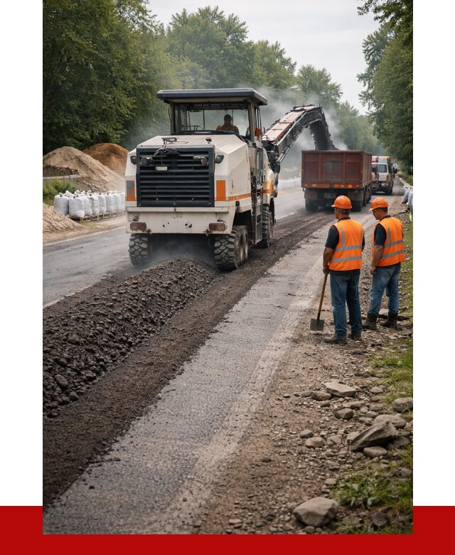 Фрезерованный асфальт в Тамбове от 2234 р./куб. | ПРОНЕРУДТмб