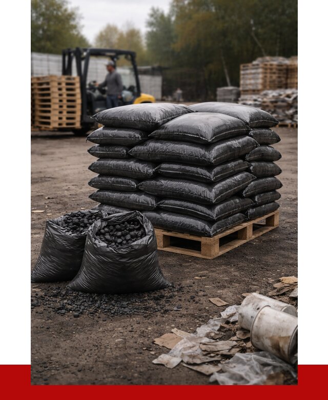 Купить уголь в мешках с доставкой в Тамбове от 7616 р. | ПРОНЕРУДТмб
